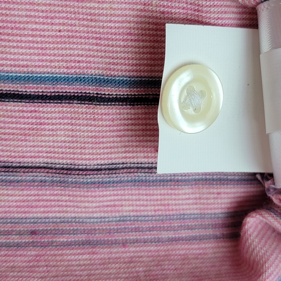 Jos. A. Bank Reserve NEW Mens XL Pink Striped Traditional Fit Cotton Polo Shirt - Picture 9 of 10